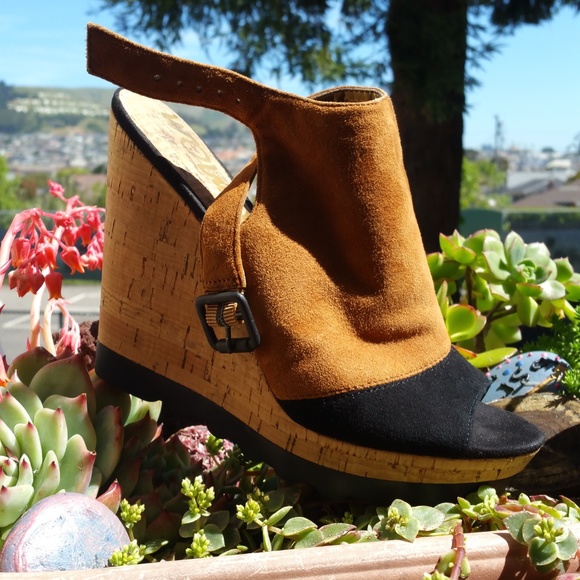 Sam Edelman, Platforms wedge in Suede Hostess pick - Picture 5 of 14